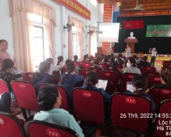 Hội Nông dân xã Mai Phụ phối hợp tuyên truyền BXHH tự nguyện