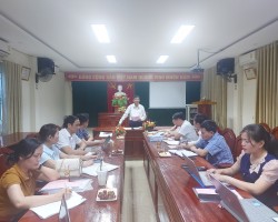 Đồng chí Trần Trung Thành – Phó Chủ tịch Thường trực Hội Nông dân tỉnh kết luận kiểm tra