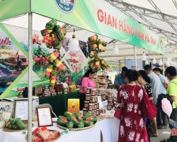 Hà Tĩnh tham gia 4 gian hàng với gần 60 sản phẩm tại Triển lãm Festival trái cây và sản phẩm OCOP Việt Nam năm 2022 (tổ chức tại Sơn La vào cuối tháng 5/2022).