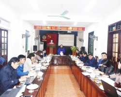 Đồng chí Nguyễn Thị Mai Thủy – Bí thư Đảng đoàn, Bí thư Chi bộ, Chủ tịch Hội Nông dân tỉnh kết luận hội nghị