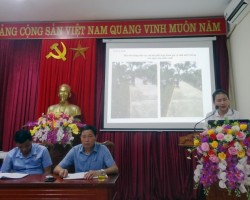 Nhiều năm nay Ban Thường vụ Hội Nông dân huyện Hương Sơn tổ chức giao ban hàng quý bằng hình ảnh