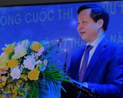 Đồng chí Lê Minh Khái – Bí thư Trung ương Đảng, Phó Thủ tướng Chính phủ phát biểu tại hội nghị