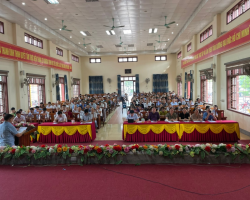 Hội Nông dân xã Thanh Bình Thịnh phối hợp tổ chức đối thoại trực tiếp với người đứng đầu cấp ủy, chính quyền với nhân dân năm 2024