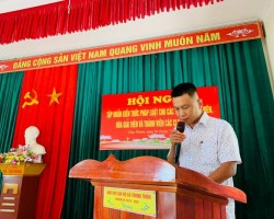 Chi hội Đồng Bàu xã Cẩm Thành tổ chức tập huấn kiến thức pháp luật