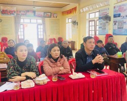 Hội Nông dân phường Thạch Hưng ra mắt Tổ hội Nông dân nghề nghiệp Nuôi thủy sản tại Chi hội Tiến Hưng