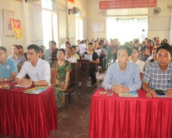 Hội thảo đầu bờ đánh giá hiệu quả thực hiện mô hình sử dụng phân bón NPK Văn Điển cho cây lúa vụ xuân tại huyện Đức Thọ