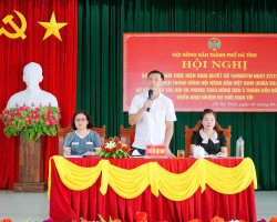 Hội Nông dân thành phố Hà Tĩnh sơ kết 05 năm thực hiện Nghị quyết số 10-NQ/HNDTW của Trung ương Hội Nông dân Việt Nam