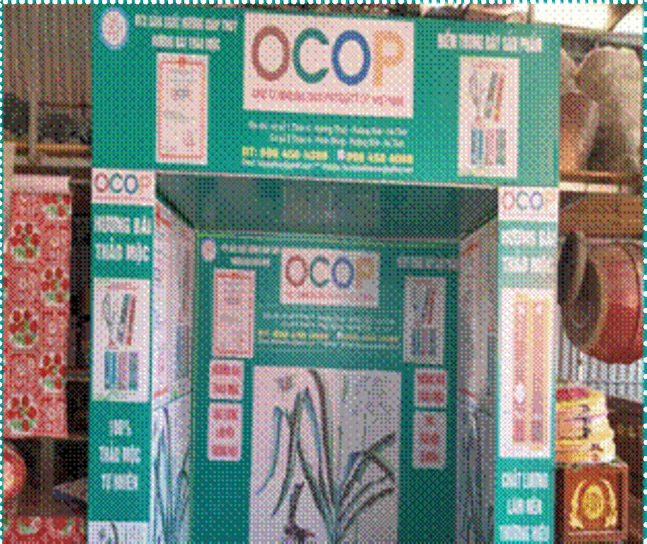 Sản phẩm Hương bài Giáp Thủy đã được công nhận sản phẩm đạt tiêu chuẩn OCOP 3 sao