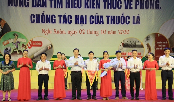 Hội thi về phòng chống tác hại của thuốc lá tại huyện Nghi Xuân năm 2020