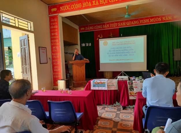 Hội nghị tập huấn sử dụng phân bón và tư vấn việc làm – XKLĐ tại xã Tùng Châu