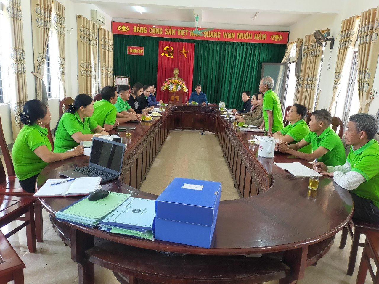 Kiểm tra hoạt động công tác Hội và phong trào nông dân năm 2023 tại Hương Thủy