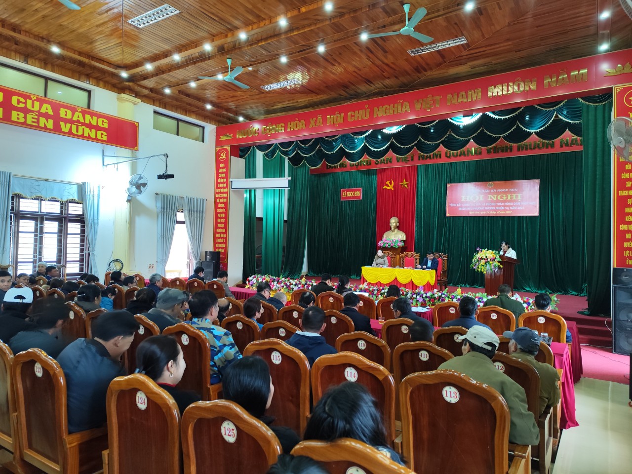 Hội Nông dân xã Ngọc Sơn tổ chức Hội nghị Tổng kết công tác Hội và phong trào nông dân năm 2023