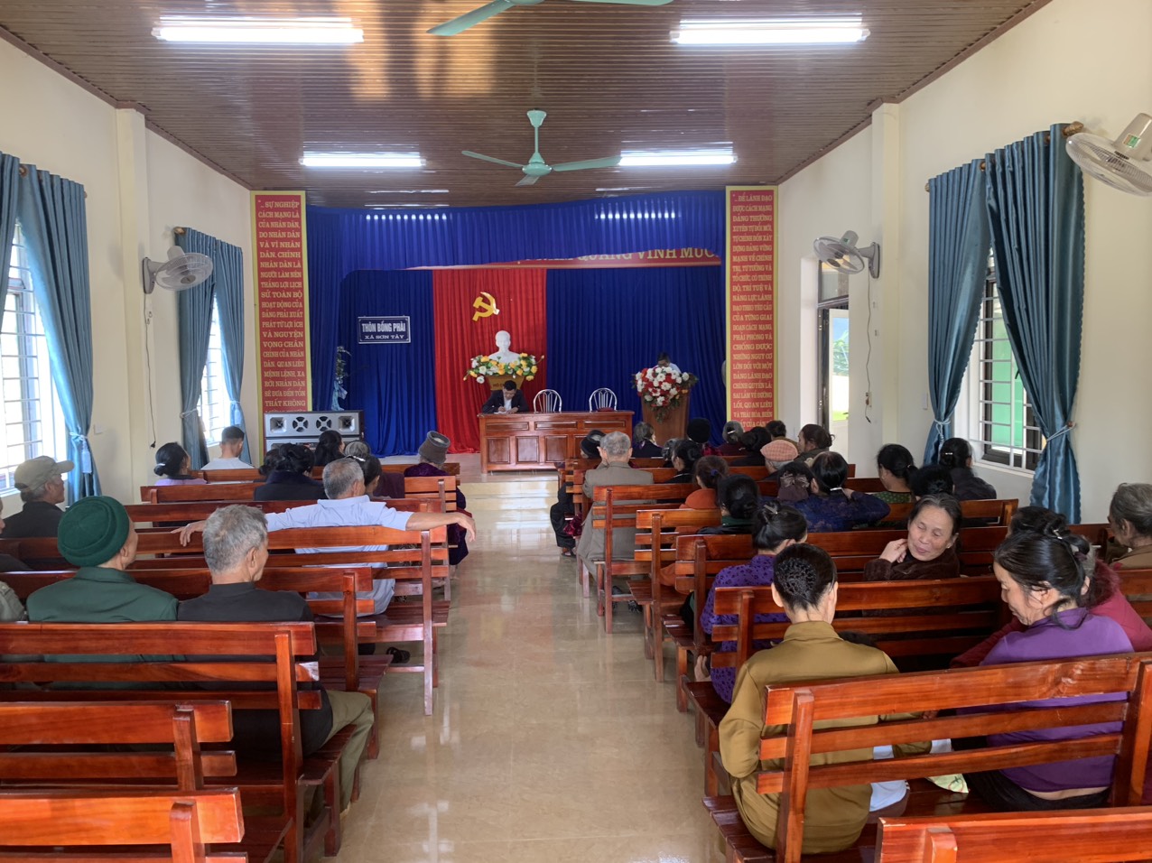 Chi hội Nông dân thôn Cây Chanh, xã Sơn Tây tổ chức tổng kết năm 2023