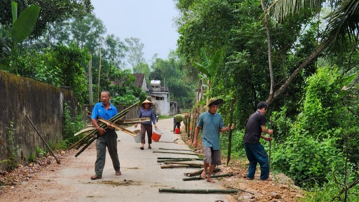 Nông dân xã Trường Sơn phát huy vai trò chủ thể trong xây dựng nông thôn mới