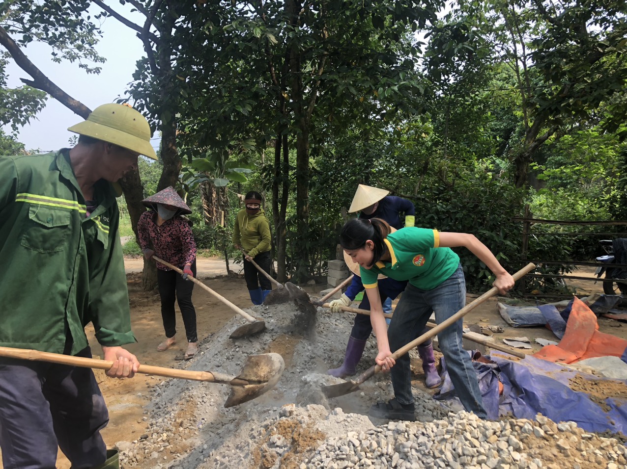 Hội Nông dân xã Kỳ Hoa tập trung phát động đợt thi đua cao điểm "60 ngày xây dựng nông thôn mới nâng cao"