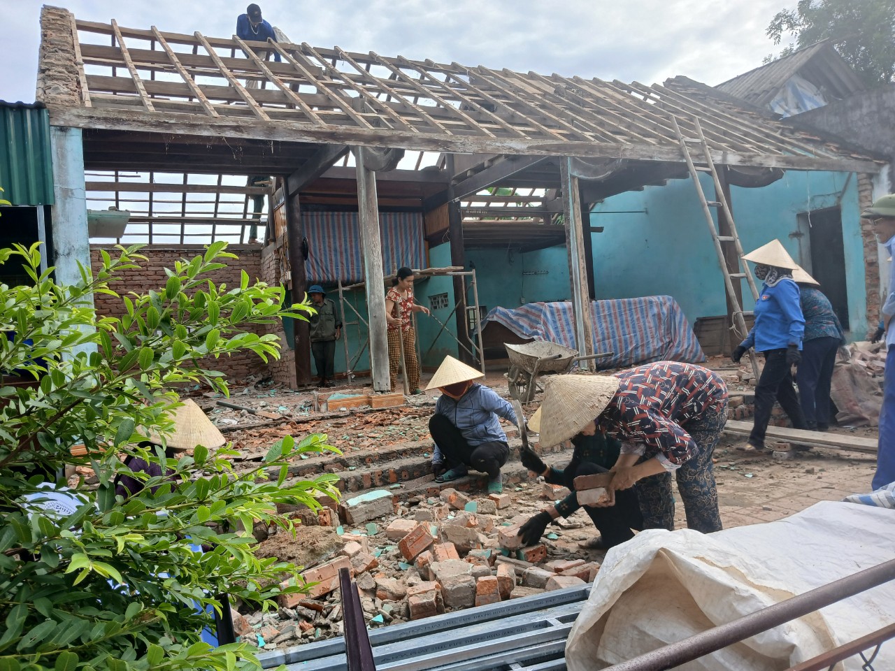 Hội Nông dân xã Quang Vĩnh phát huy vai trò nòng cốt trong phong trào xây dựng nông thôn mới