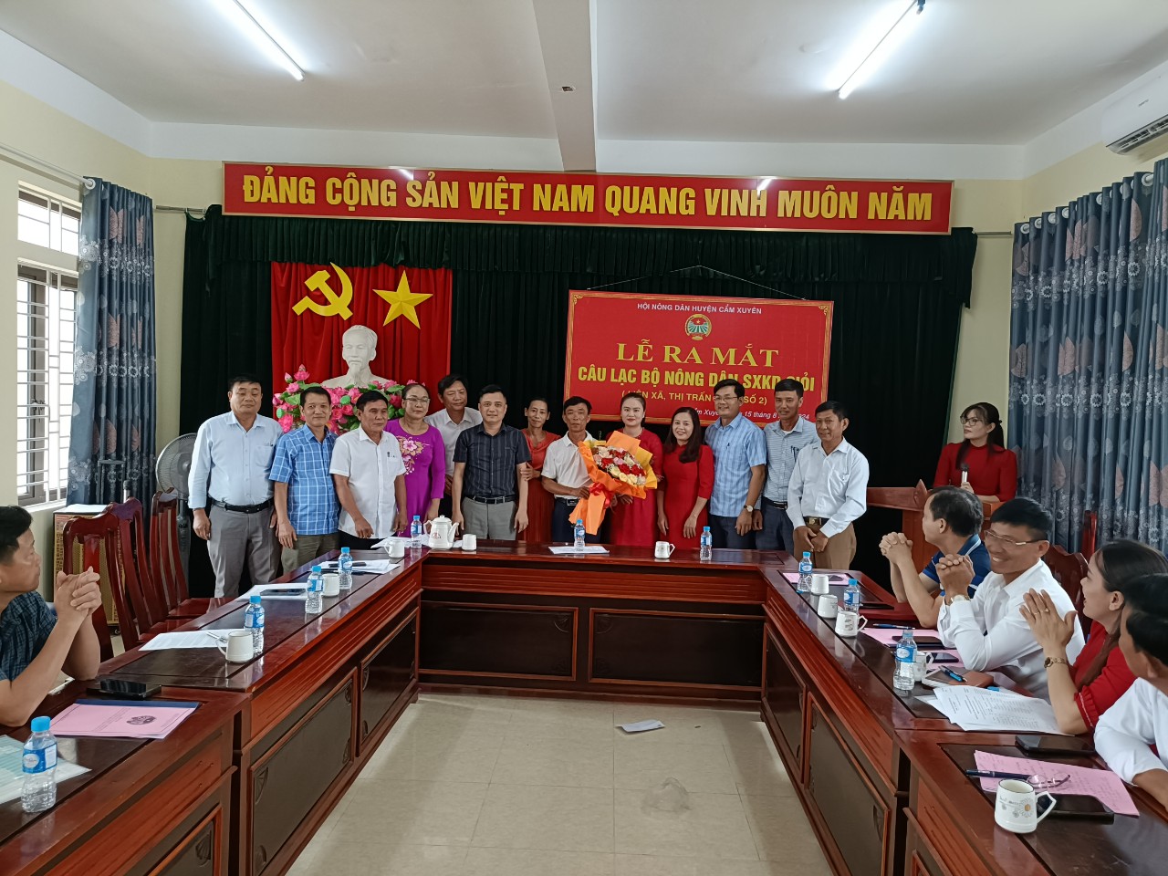 Hội Nông dân huyện Cẩm Xuyên thành lập mô hình  Câu lạc bộ “Nông dân sản xuất, kinh doanh giỏi” liên xã, thị trấn