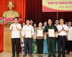 Lan tỏa Cuộc vận động người Việt Nam ưu tiên dùng hàng Việt Nam ở Hà Tĩnh