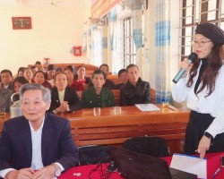 Hội Làm vườn và Trang trại Hà Tĩnh tổ chức tập huấn xây dựng vườn mẫu ứng phó với biến đổi khí hậu tại huyện Vũ Quang