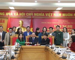 Đồng chí Nguyễn Thị Mai Thủy – Tỉnh ủy viên, Chủ tịch Hội Nông dân tỉnh, thành viên Ban Chỉ đạo ký kết Chương trình phối hợp hoạt động năm 2023