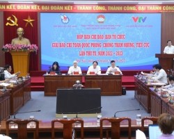 Ban Thường trực Ủy ban Trung ương MTTQ Việt Nam, Hội Nhà báo Việt Nam và Đài Truyền hình Việt Nam phối hợp tổ chức cuộc họp Ban Chỉ đạo, Ban Tổ chức Giải báo chí toàn quốc phòng, chống tham nhũng, tiêu cực lần thứ tư, năm 2022 - 2023