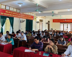 Hội Nông dân xã Hương Minh tiếp tục đẩy mạnh tuyên truyền về BHXH, BHYT