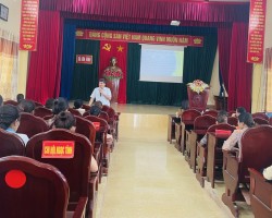 Hội Nông dân tỉnh Hà Tĩnh tổ chức Hội nghị tuyên truyền chính sách Bảo hiểm xã hội tự nguyện, Bảo hiểm y tế tại xã Sơn Ninh, huyện Hương Sơn