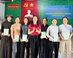 Hội Nông dân tỉnh Hà Tĩnh tổ chức hội nghị tuyên truyền chính sách Bảo hiểm y tế, Bảo hiểm xã hội tự nguyện tại xã Kỳ Phú, huyện Kỳ Anh