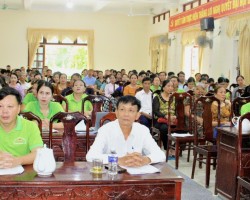 Hội Nông dân tỉnh tổ chức các lớp Tập huấn Tuyên truyền điểm về sản xuất, kinh doanh nông sản an toàn thực phẩm
