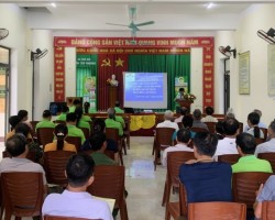 Hội Nông dân xã Hòa Hải tổ chức tập huấn