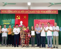 Hội Nông dân phường Hà Huy Tập ra mắt Tổ hội Trồng rau sạch
