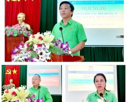 Hội Nông dân huyện Hương Khê tổ chức Hội nghị giao ban tháng 10