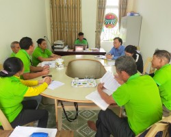 Hội Nông dân xã Hương Thủy tổ chức kiểm điểm, đánh giá, xếp loại cuối năm 2023