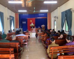 Chi hội Nông dân thôn Cây Chanh, xã Sơn Tây tổ chức tổng kết năm 2023