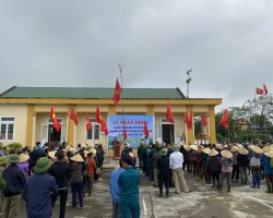 Hội Nông dân xã Cẩm Hà tham gia lễ ra quân xây dựng nông thôn mới