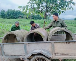 Hình ảnh lao động của cán bộ, hội viên nông dân