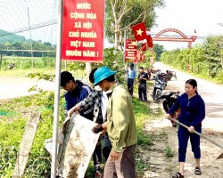 Hội Nông dân xã Quang Thọ triển khai xây dựng tuyến đường điểm