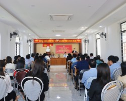 Hội Nông dân huyện Thạch Hà sơ kết công tác Hội và phong trào nông dân quý I, triển khai phương hướng nhiệm vụ quý II, năm 2024.