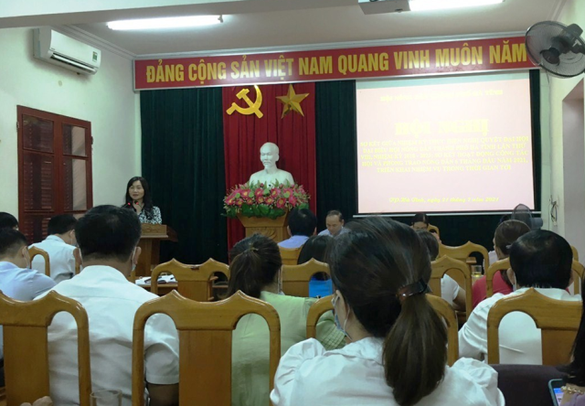 Hội Nông dân thành phố Hà Tĩnh tổ chức hội nghị sơ kết giữa nhiệm kỳ và sơ kết 6 tháng đầu năm