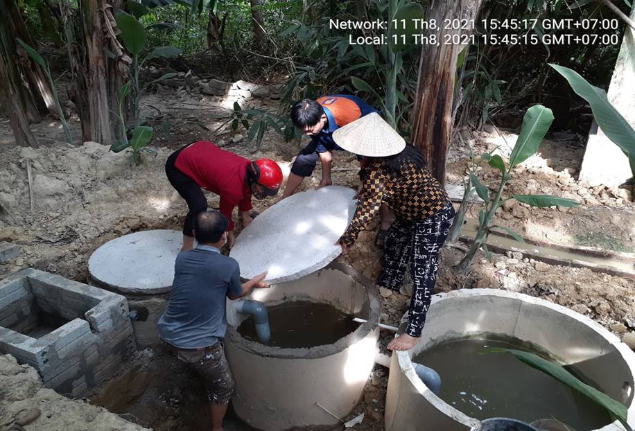 Hội Nông dân xã Sơn Bình huyện Hương Sơn tích cực tham gia xây dựng nông thôn mới