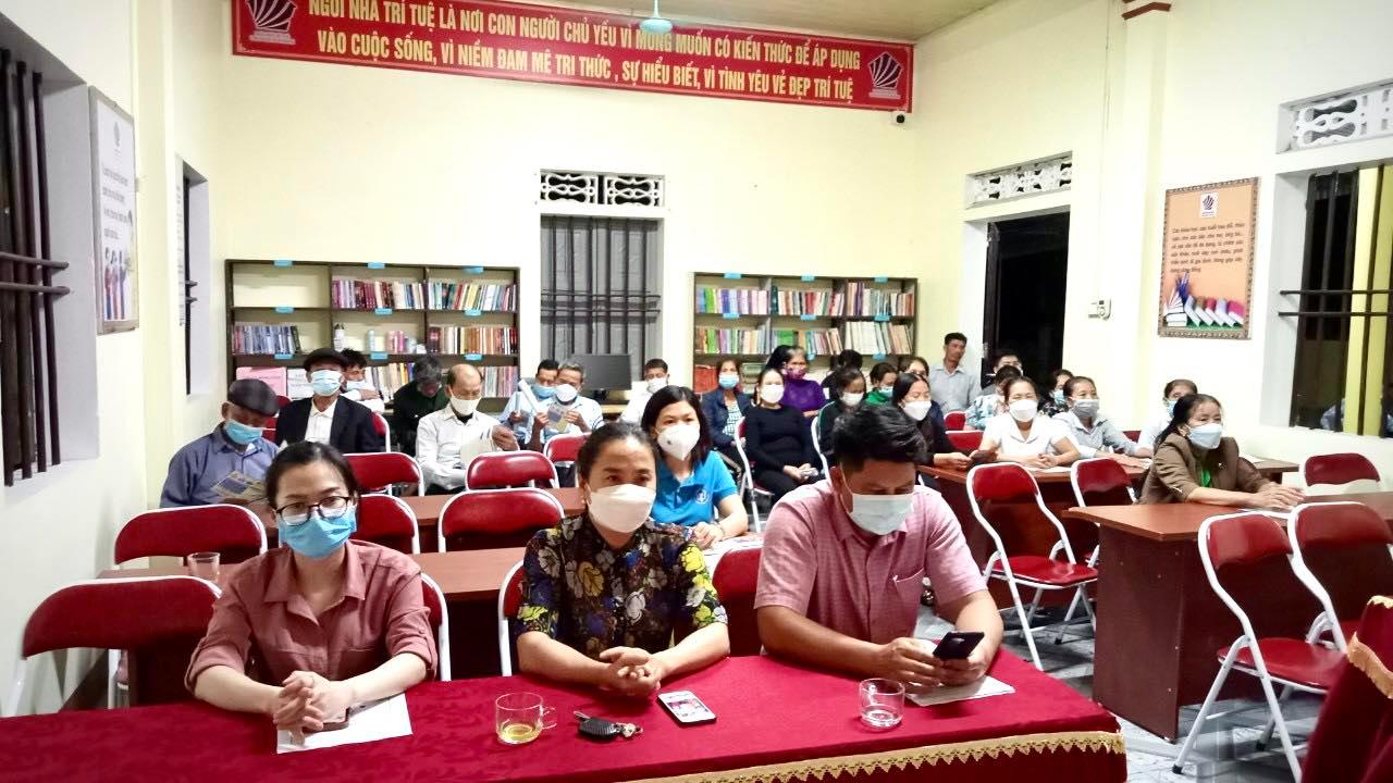 Hình ảnh lớp tập huấn tại Thuận Lộc