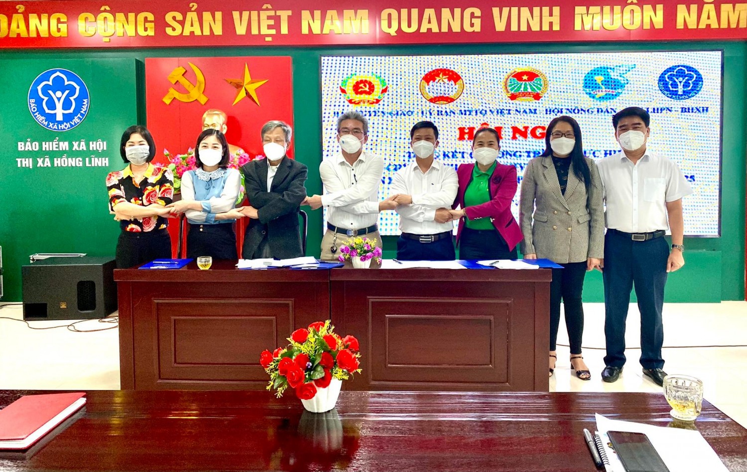Hội Nông dân thị xã Hồng Lĩnh ký kết Chương trình phối hợp thực ...