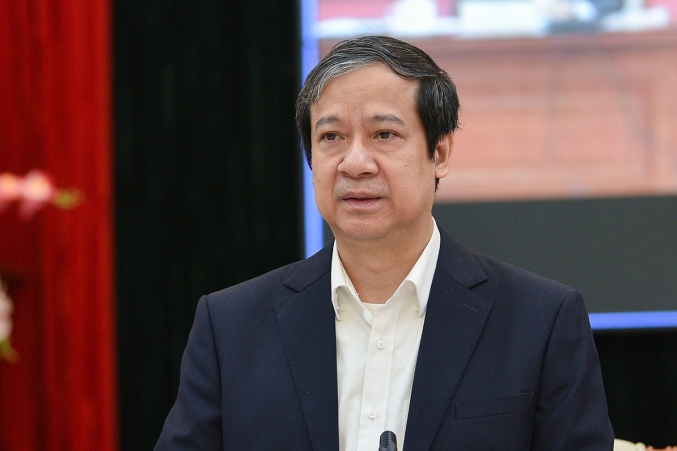 ​​​​​​​Bộ trưởng Giáo dục và Đào tạo Nguyễn Kim Sơn. Ảnh: MOET
