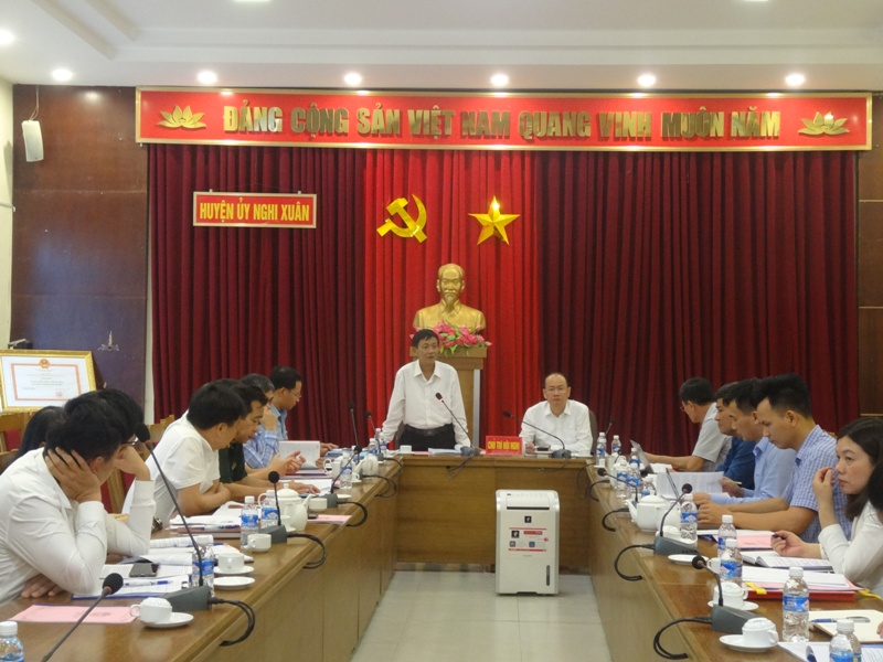 Đồng chí Trần Trung Thành – Phó Chủ tịch Thường trực Hội Nông dân tỉnh phát biểu kết luận