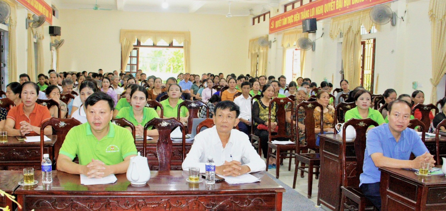 Hội Nông dân tỉnh tổ chức các lớp Tập huấn Tuyên truyền điểm về sản xuất, kinh doanh nông sản an toàn thực phẩm