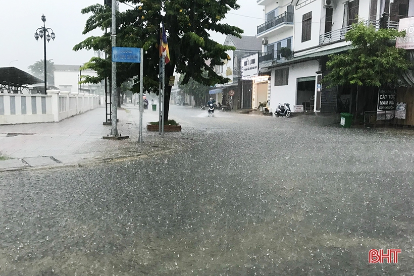 Dự báo Hà Tĩnh sẽ có mưa to trong những ngày tới.