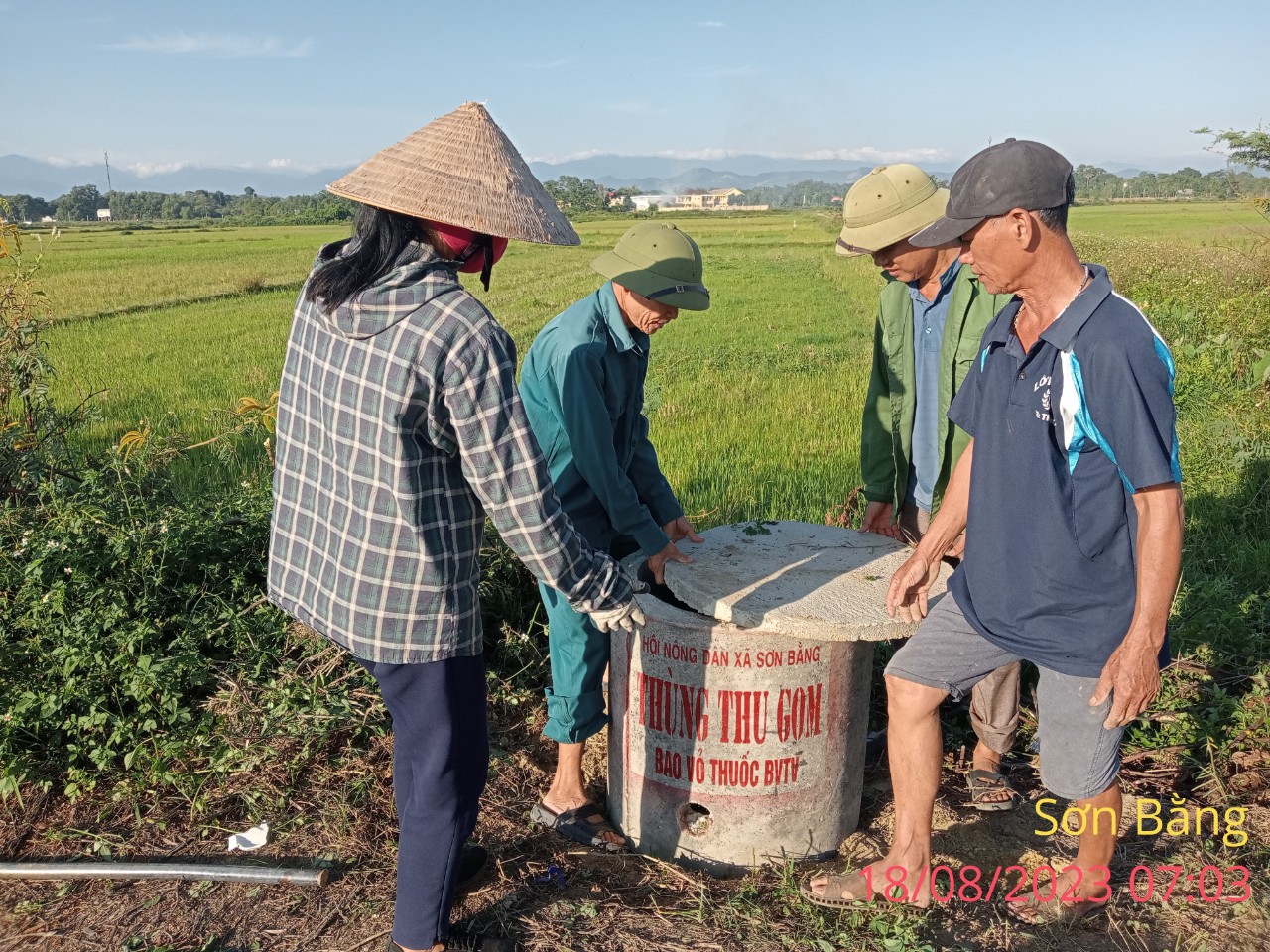 Vai trò của Hội Nông dân trong bảo vệ môi trường ở xã Sơn Bằng