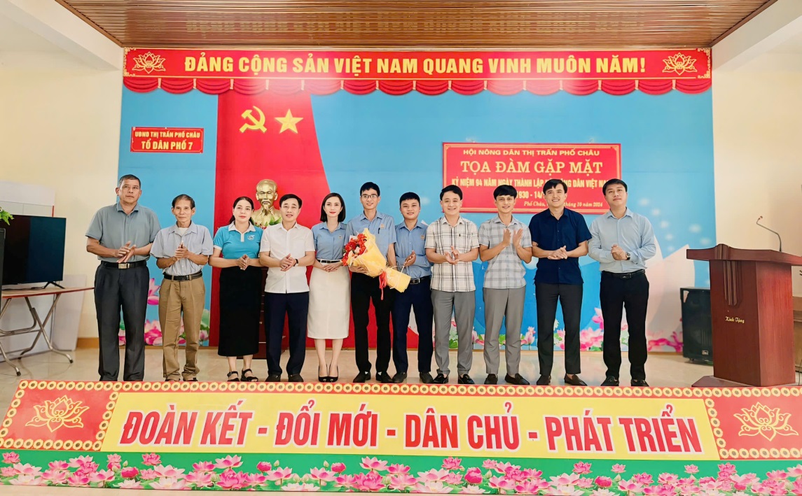 Hội Nông dân thị trấn Phố Châu, huyện Hương Sơn tổ chức tọa đàm kỷ niệm 94 năm Ngày thành lập Hội Nông dân Việt Nam (14/10/1930 - 14/10/2024)