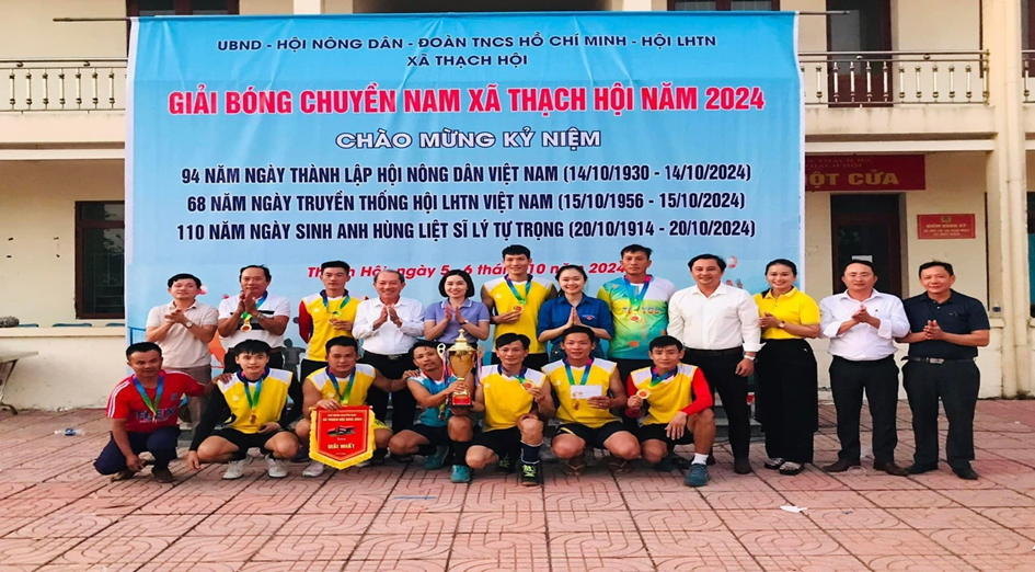 Hội Nông dân xã Thạch Hội sôi nổi các hoạt động hướng đến kỷ niệm 94 năm Ngày thành lập Hội Nông dân Việt Nam(14/10/1930 – 14/10/2024)