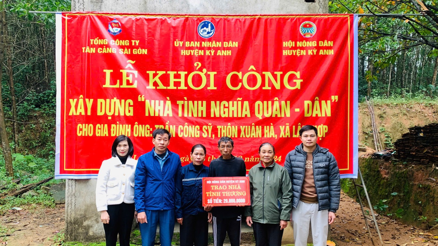 khởi công nhà ở tại Lâm hợp (1)